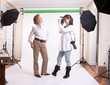 Foto: Senior woman in shooting session Senior woman in shooting session
