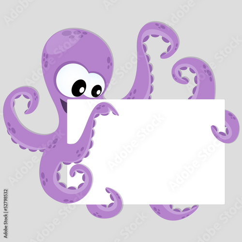 Vector: Octopus - Polpo - Place Your Text Octopus - Polpo - Place Your Text