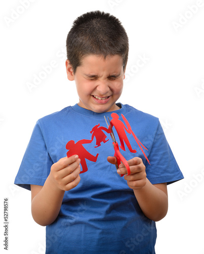 Photo: Broken Family Concept Broken Family Concept