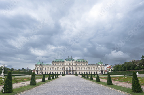Photo: Belvedere palace Vienna Austria Belvedere palace Vienna Austria