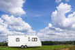 Caravans camping
