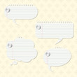 Vector: Collection of speech bubbles Collection of speech bubbles