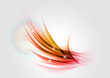 Vector: red shape red shape