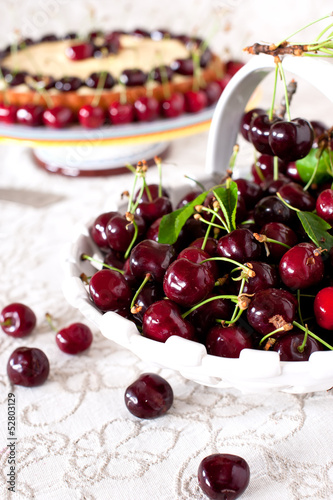 Photo: Fresh cherries Fresh cherries