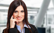 Beautiful female executive portrait