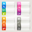 Rainbow - Warning and Danger icons