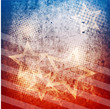 Patriotic grunge background