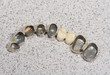 dentales Altmetall, grosse Brücke