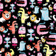 texture of funny monsters