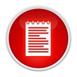 canvas print picture - note pad button rot
