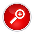 canvas print picture - zoom button rot