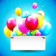 Sweet birthday background with copyspace