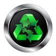 Recycle Button With Arrows Wra...
