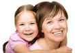 Photo: Portrait of a happy mother with her daughter Portrait of a happy mother with her daughter