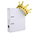 Crown on the office folder