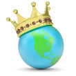 Illustration: The crown on Earth The crown on Earth
