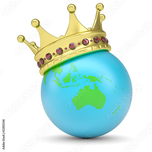 Illustration: The crown on Earth The crown on Earth