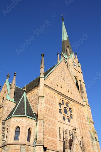 Photo: Stockholm landmark - Oscar's Church Stockholm landmark - Oscar's Church