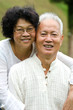 Photo: happy asian senior couple embracing each other happy asian senior couple embracing each other