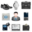 Vector businessman accessories