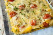 corn casserole baked with cheese