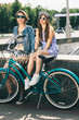 young active women
