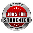 5 Star Button rot JOBS FÜR STUDENTEN JA JA