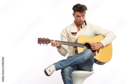 Photo: lefty guitar player lefty guitar player