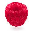 Realistic raspberries