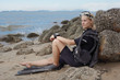 Photo: Relax after diving Relax after diving