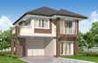 3D render of a building 