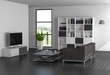 Wohnzimmer mit TV-Möbel