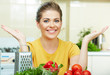 Woman in kitchen