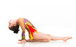 little girl gymnast