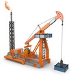 3d Oil Pump jacks