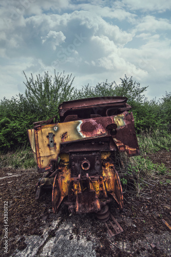 Photo: rusted old wreck rusted old wreck