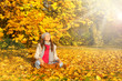 stimmung herbst frau