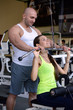 Personal Trainer in gym