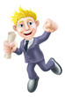Vector: Business qualification pass concept Business qualification pass concept