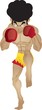 Muay Thai : A guarded stance
