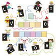 Illustration: i love school i love school