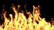Flames igniting, comes with the Alpha Matte.
