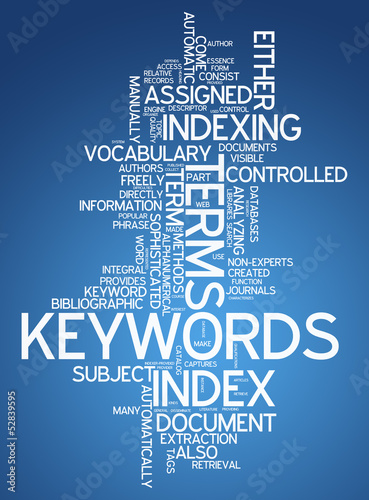 Illustration: Word Cloud "Keywords" Word Cloud "Keywords"