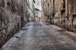 narrow alley