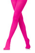 Woman legs in long stockings
