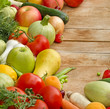 Fresh fruits and vegetables