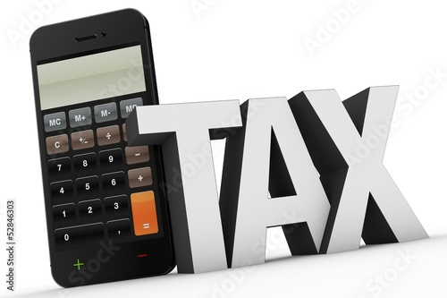 Illustration: tax tax