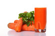 Juice and carrot
