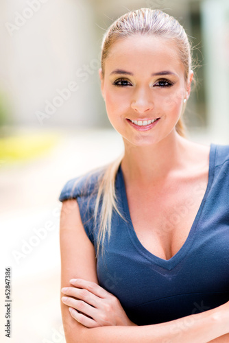 Photo: Confident business woman Confident business woman