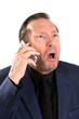 Upset Elderly Businessman
